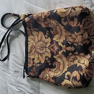 C&C CROSSBODY BAG  BLACK/GOLD/RUST